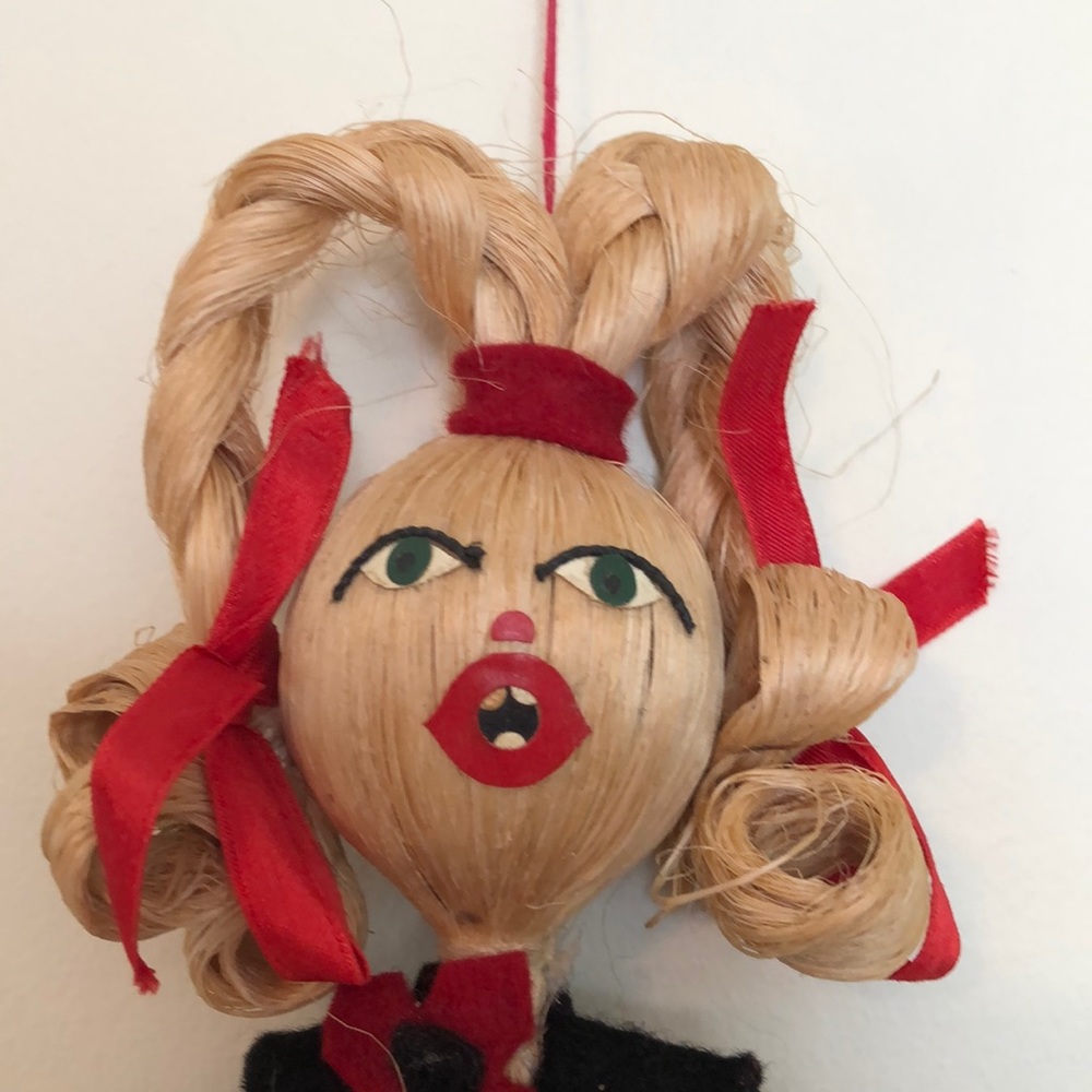 Vintage Handmade Brazilian Sisal Rope Doll